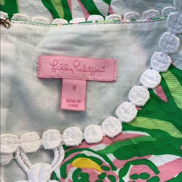 HOST PICK🎉LILLY PULITZER ICONIC APPLIQUÉ DRESS - Picture 7 of 7